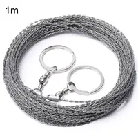 Bold Stainless Steel Wire Saw Sawing Tree Hand-pulled Hacksaw Outdoor Survival Rope Wood Cutting Water Grass Survival Equipment 1