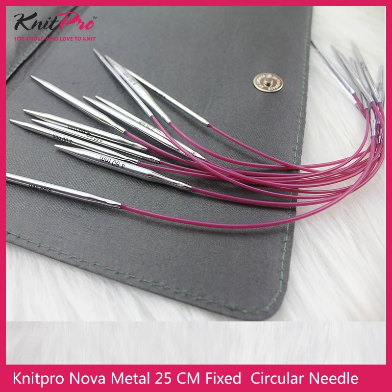 Nova Metal Short Interchangeable Circular Needles, Knitting Needles