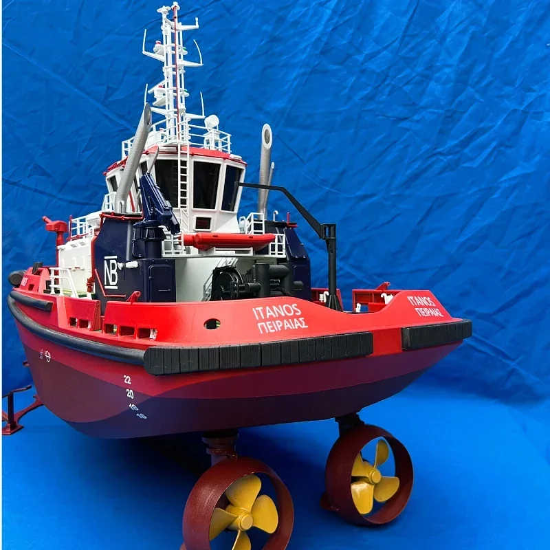 1/40 Uzmar Full Rotation Tugboat Model DIY Handmade Ship Model Kit