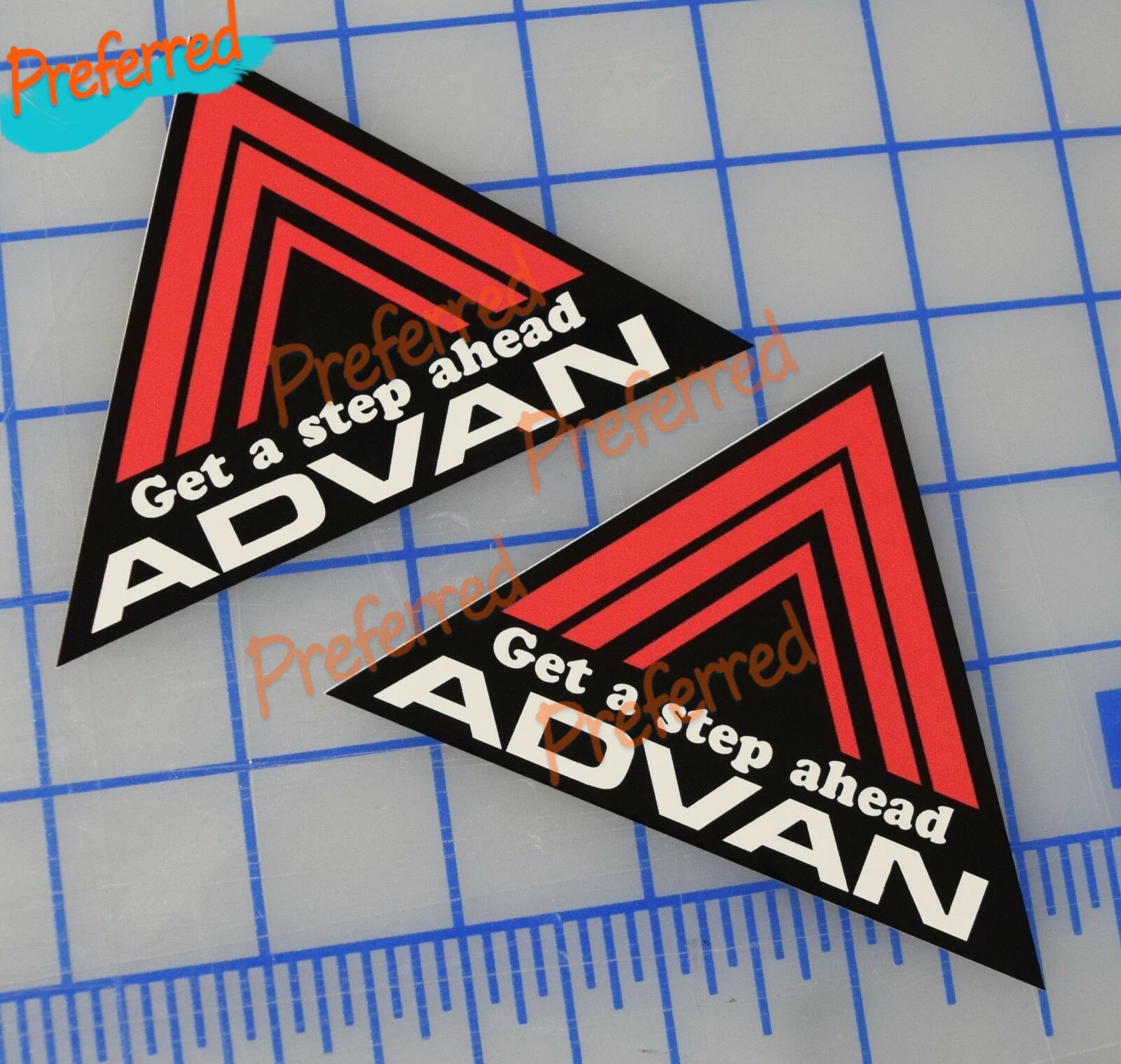 custom decals for trucks 2x Advan Racing Decal Stickers JDM Drift Decal for Your All Cars Racing Laptop Motorcycle Helmet Trunk Toolbox modified decals