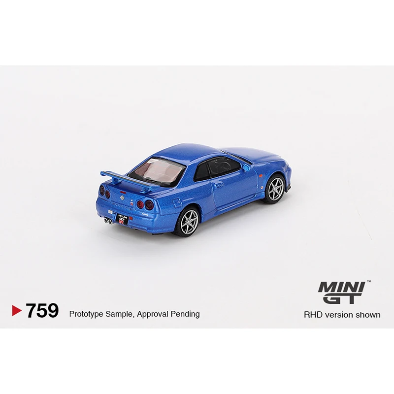 ミニカー MINI GT Pandem Nissan GT-R VelocityBlue MINI GT Pandem Nissan GT-R (R35) Velocity Blue / No. 93