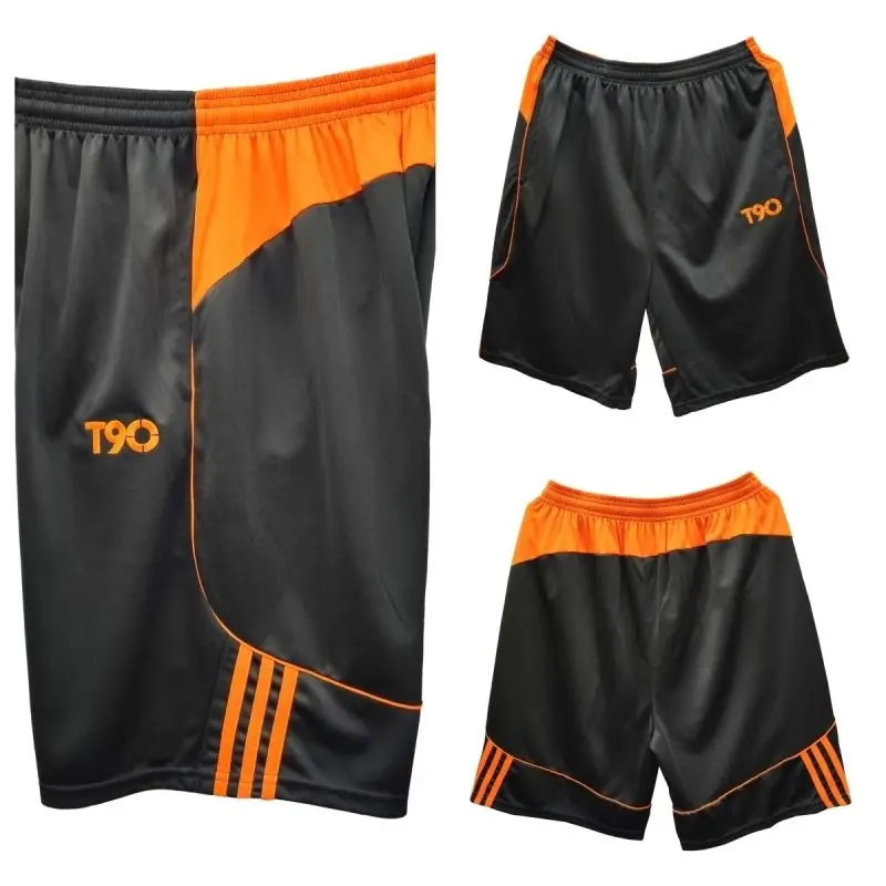 Embroidery Glossy Pockets Men's Shorts Outdoor Fitness Male Plus Size Casual Sports Basketball Bottoms