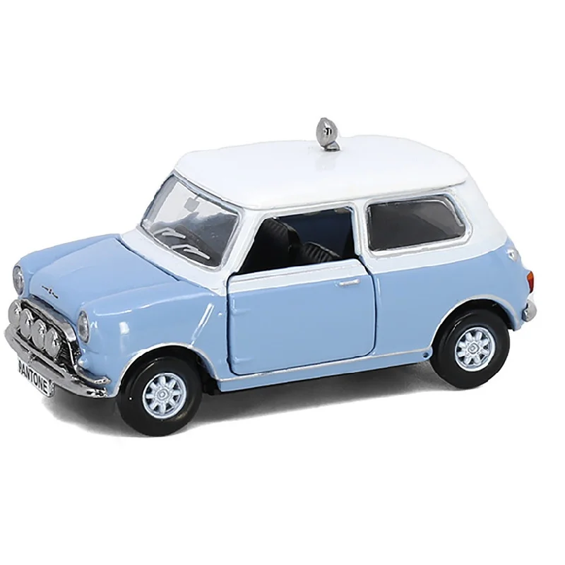 Tiny 1:50 Mini Series Pan-Tone Blue Alloy Simulation Model Car