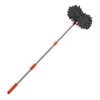 Double Brush Head Rotating Car Wash Mop Three-Section Telescopic Mop Roof Window Cleaning Maintenance Auto Supplies Accessories 6
