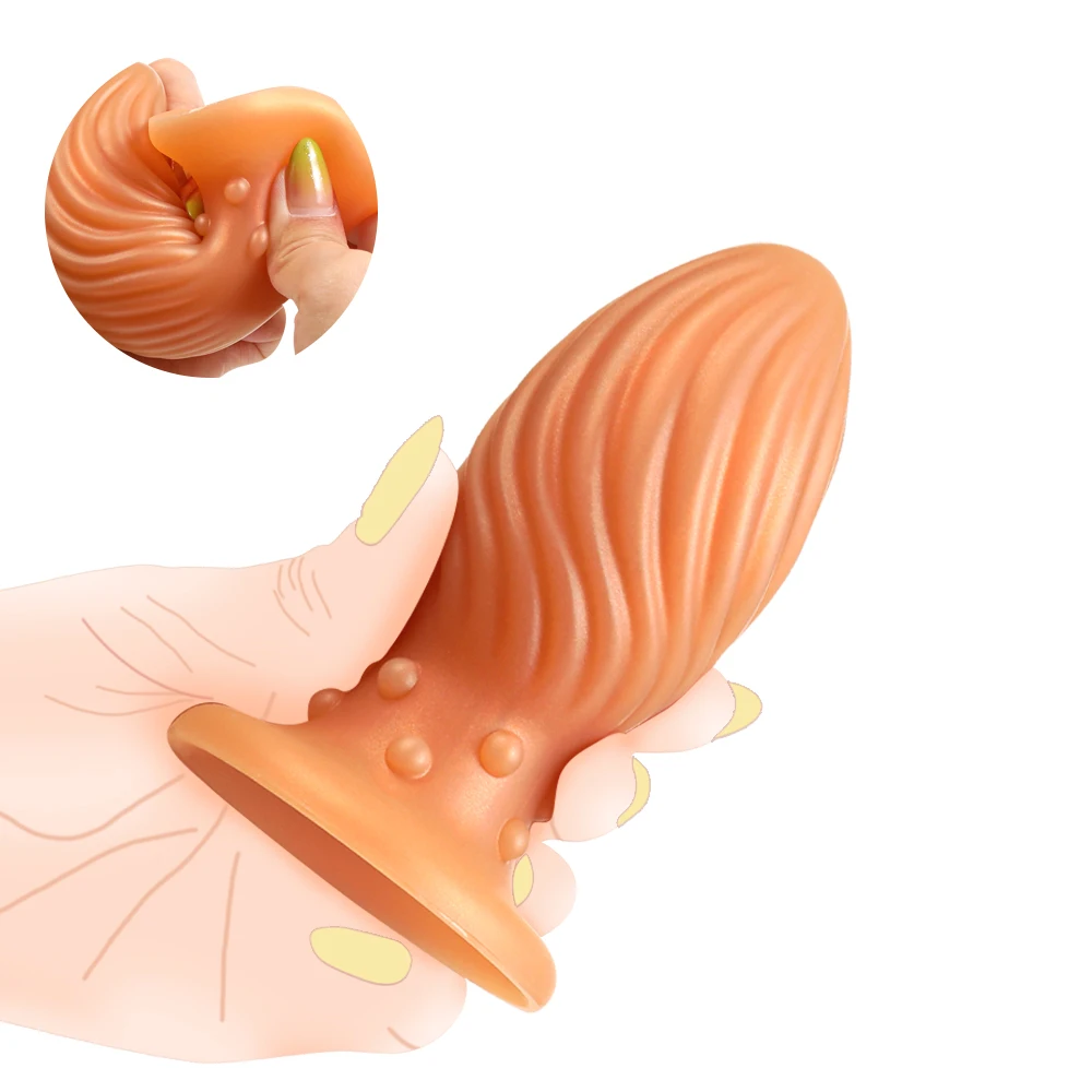 Silicone Anal Dildo Butt Plug Prostate And G Spot Stimulator Toy_voghion.com