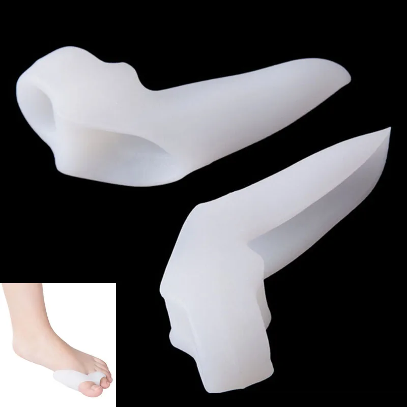

Orthopedic Bunion Corrector Silicone Gel Soft Hallux Valgus BigToe Separator Valgus Protector Foot Care Tools