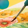 11pcs Miniature Paint Brushes Art Painting Brushes Weasel Hair Paint Brush Gouache Watercolor Oil Paints Hand Painted New 3