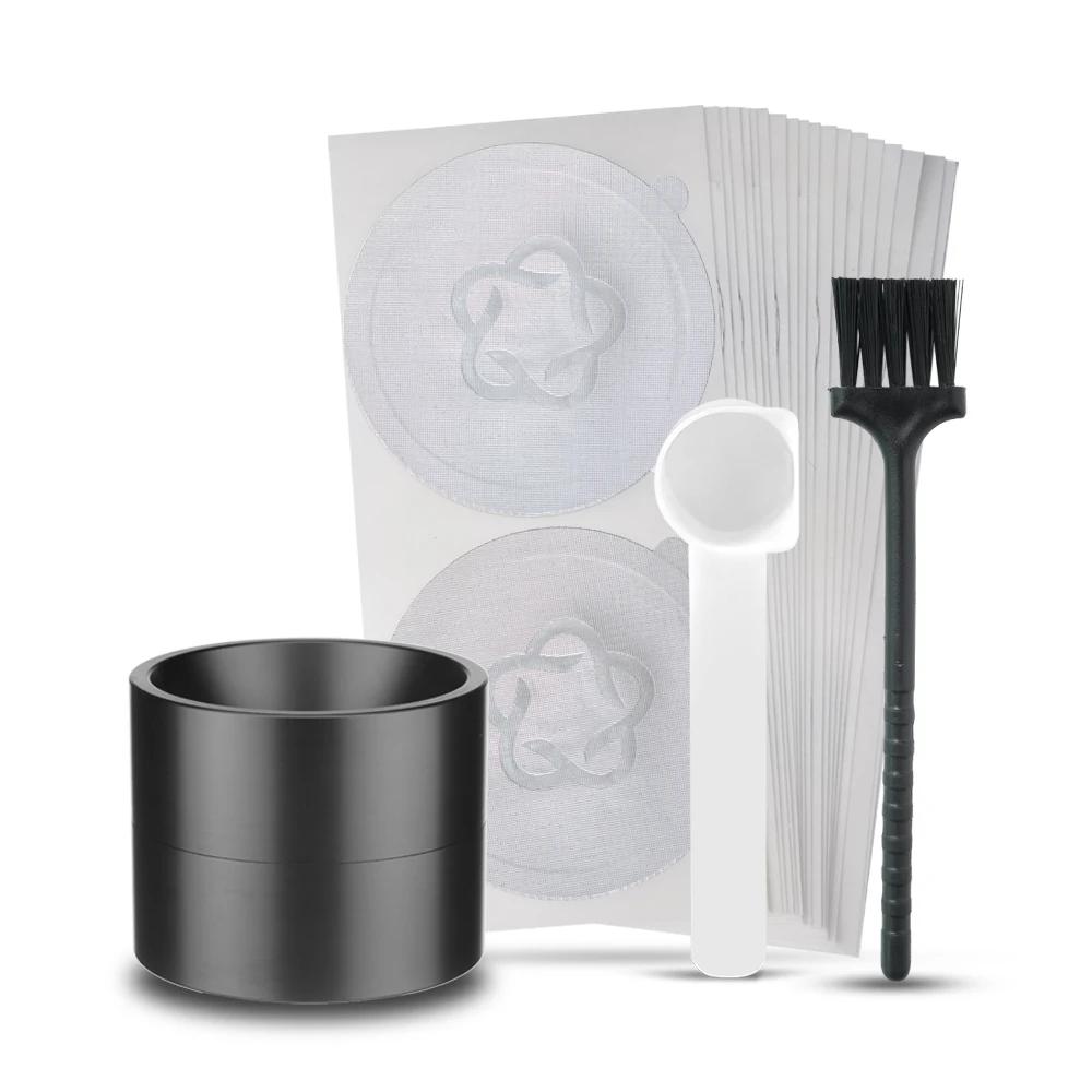 

Reusable Vertuo Capsule Kit for VertuoLine Capsule with 100Pcs Aluminum Foils Seal Lid Aluminum Foil Seal Kit Refill Vertuo Pod
