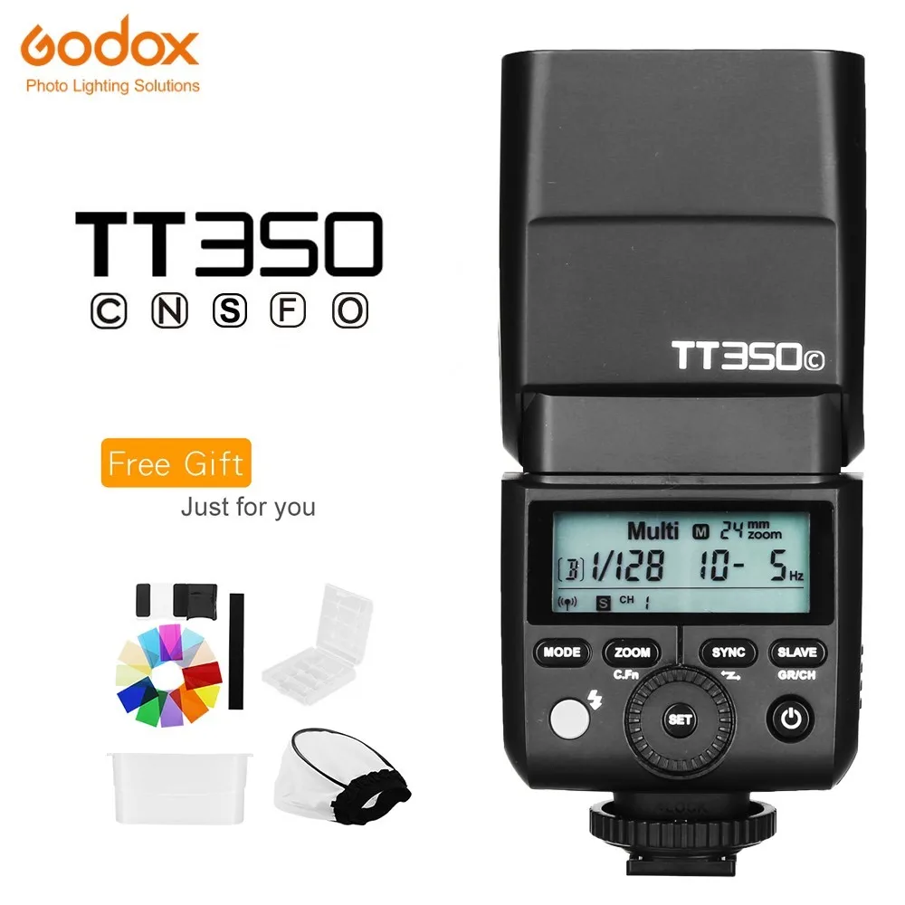 Godox Mini Speedlite Tt350c Flash Godox Tt350 Nikon Flash Sony