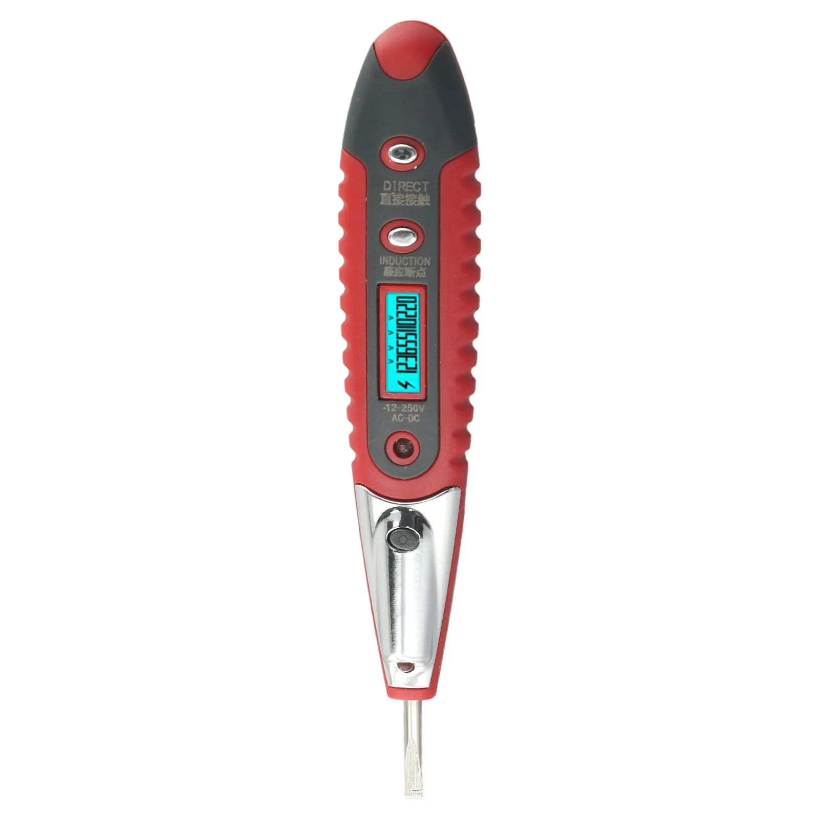 

Noncontact Digital Induction Electric Pen Multifunction Test Pen High definition Blue LCD Screen Chrome Vanadium Steel/ABS