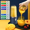 Portable Blender Bottle Electric 6 Blades Multifunction Juice Blender Fresh Juice Smoothie Blender Ice CrushCup Food Processor 1