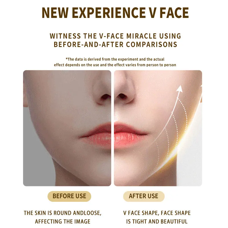 V Face Massager EMS Micro-current Vibration Massage Face Lifting Device Red Light Skin Rejuvenation Double Chin Lift Up