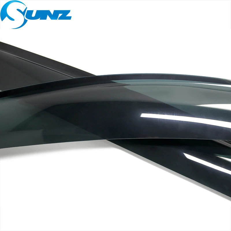 Door Visor For Mitsubishi Triton MQ MR L200 2015 Side Window Deflectors Sun Rain Guard SUNZ car window visor,car window deflectors