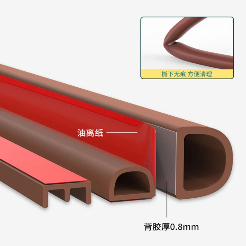6M drzwi uszczelnianie szwów listwy okiennej izolacja akustyczna sypialni antywłamaniowa rama drzwi cichy antykolizyjny samoprzylepny pasek przeciwwiatrowy