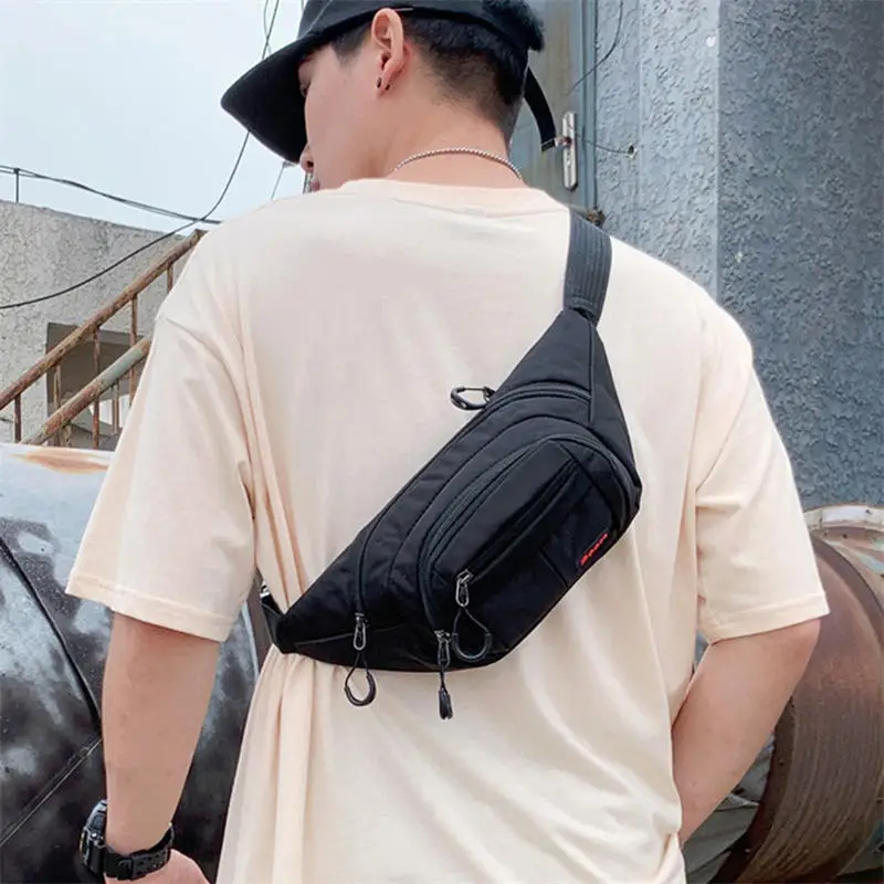 Neue Hüfttasche für Damen und Herren, multifunktional, großes Fassungsvermögen, wasserdicht, modisch und trendig, Business-Tasche für Kassierer – Detail 7