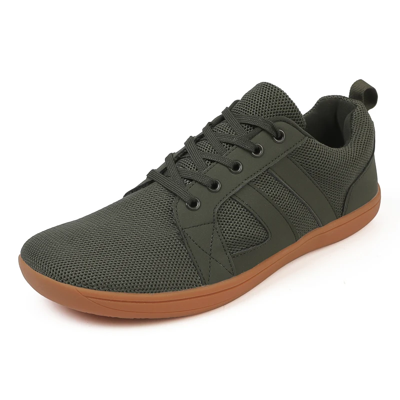 Man Barefoot Shoes Wide Toebox Sneaker Minimalist Women Cross-Trainer Wide Zero Drop Casual Knitting Walking Shoes Large Size barefoot shoes