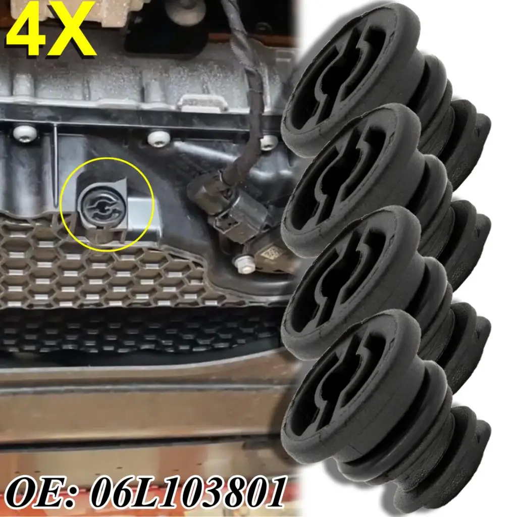 4 шт. для VW Golf Alltrack Passat B8 Tiguan Allspace Beetle Arteon Polo T-Roc сливная пробка для слива масла двигателя 06L10380 автомобильные аксессуары