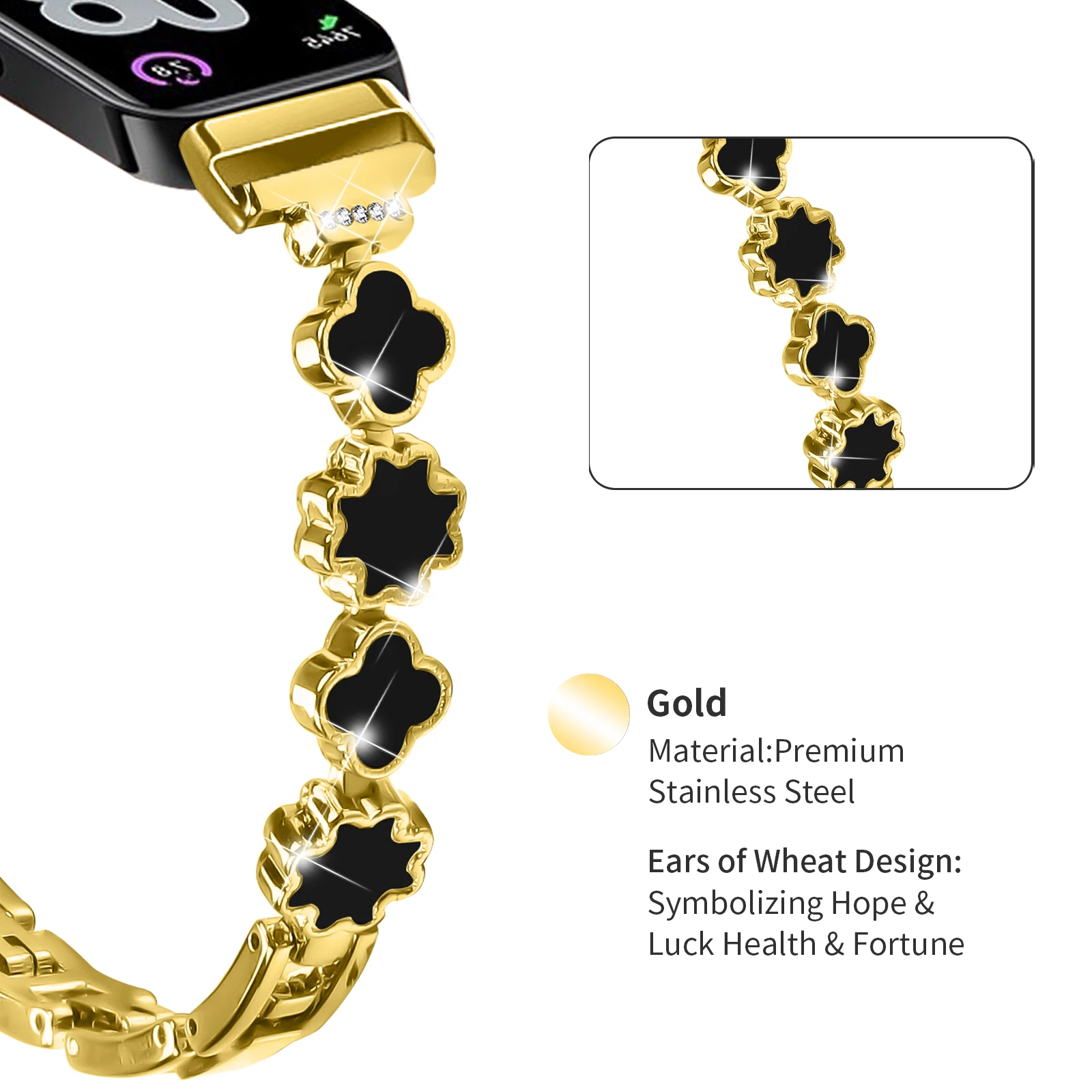 Sleek Metal Watch Band Bracelet – Premium Replacement Strap