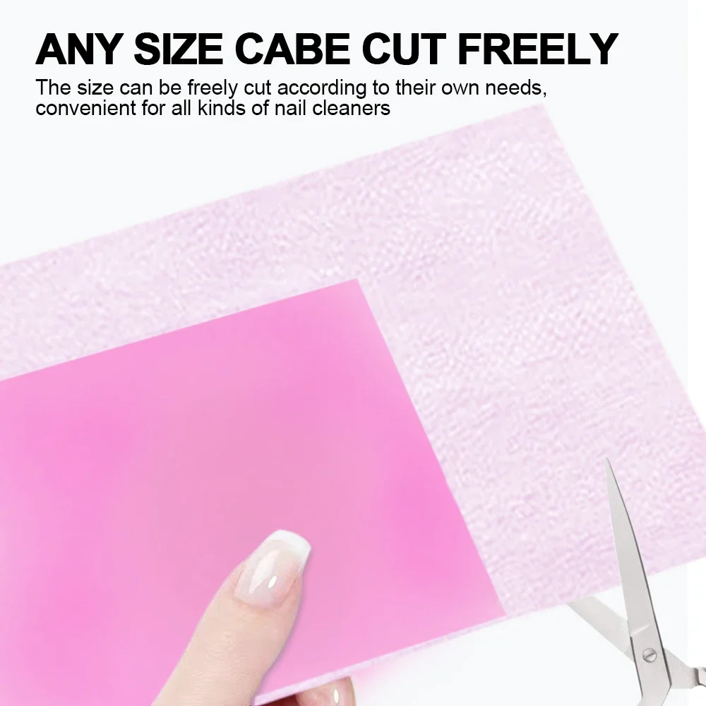 100Pcs/Bag Nail Art Vacuum Dust Collector Non-Woven Filter Cotton Paper Manicure Dust Filter Paper for Nails Vacuum Cleaner