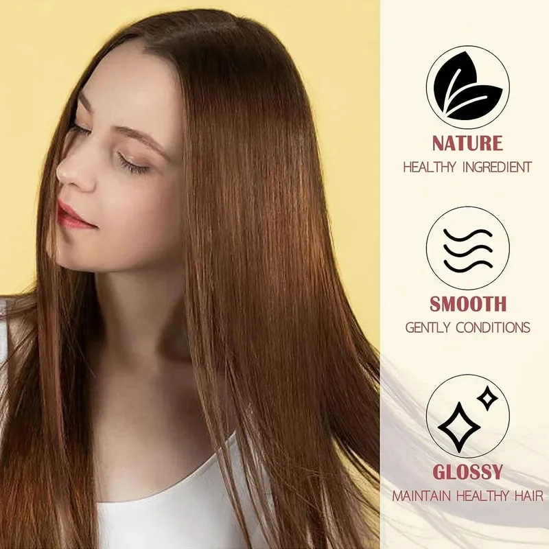 Hair Protection Spray GOIPLE 100ml Heat Protection Spray Thermal Protector Essence Oil for Fragile Hair Nourishes Leave-in Conditioner for Dry Damaged