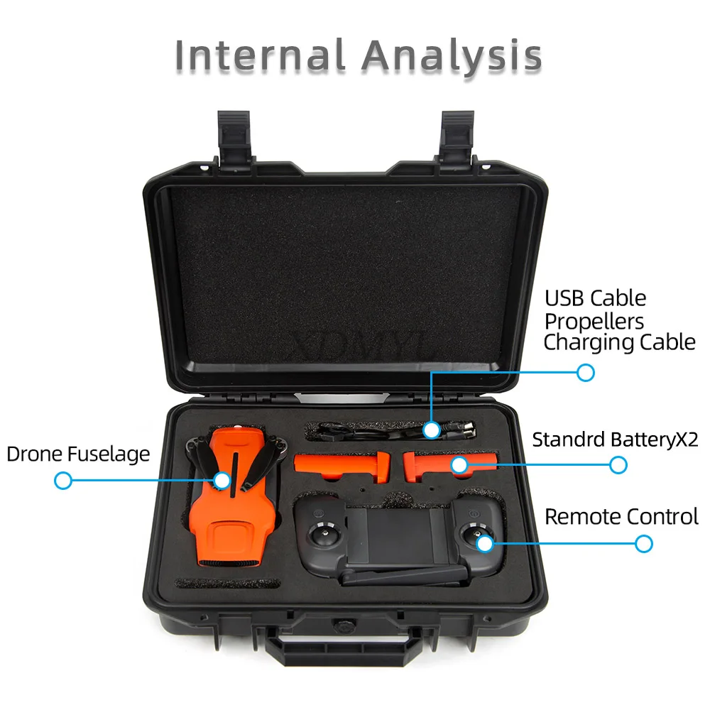 Drone Case Accessories Explosion-proof Travel Portable Carrying for FIMI Mini 3 Drone