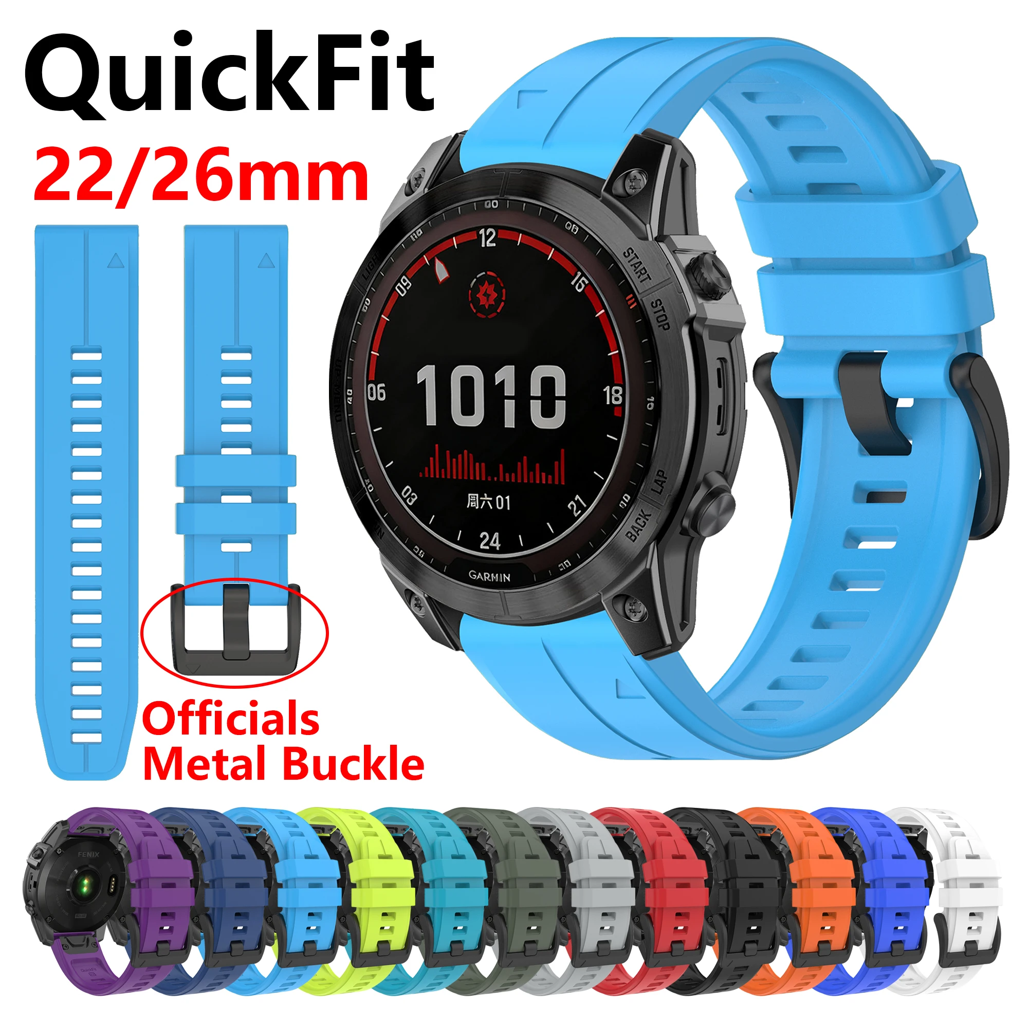Enhanced QuickFit Adjustable Watchband – Sleek Wrist Bracelet