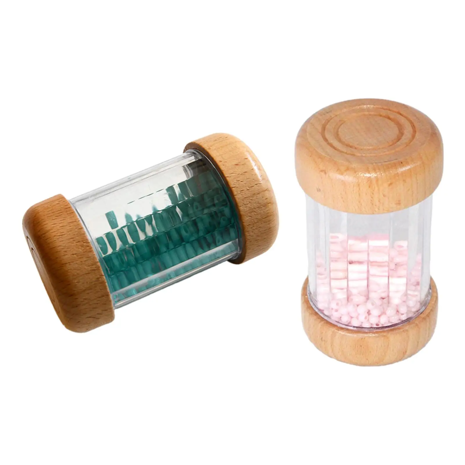 

Baby Rainmaker Toy Beaded Raindrops Rainmaker Mini Rainstick Sensory Shaker for Children Kids Girls Boys Babies Travel Plane Toy