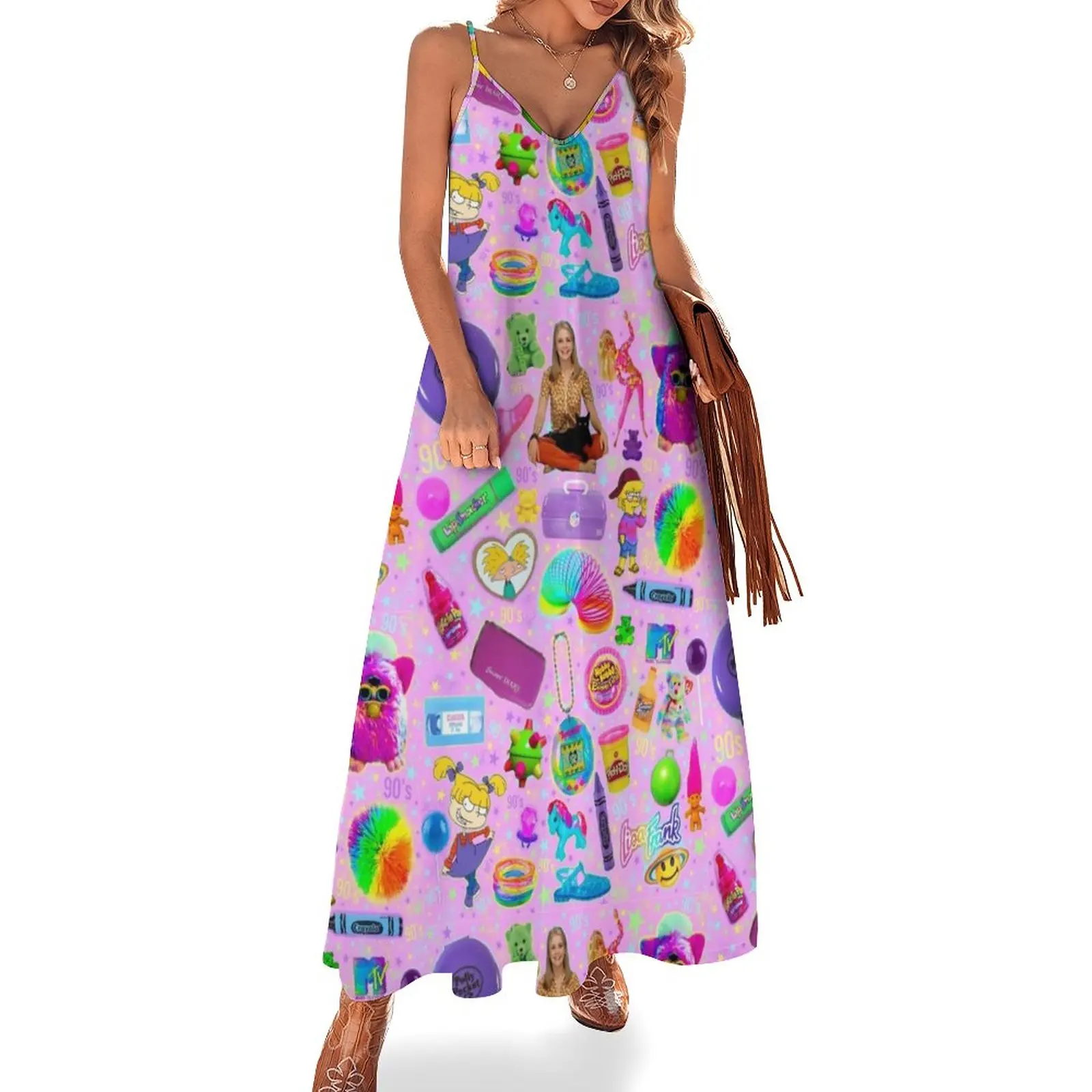 

New Bubblegum Nineties Sleeveless Dress party dresses woman luxury evening dresses for women 2023 cute dress
