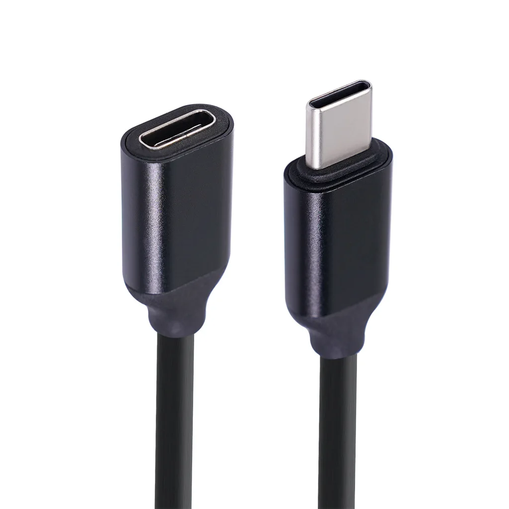 Кабель-удлинитель с разъемами Usb Type-c (папа-мама), 1 м, 3 А, 60 Вт ...