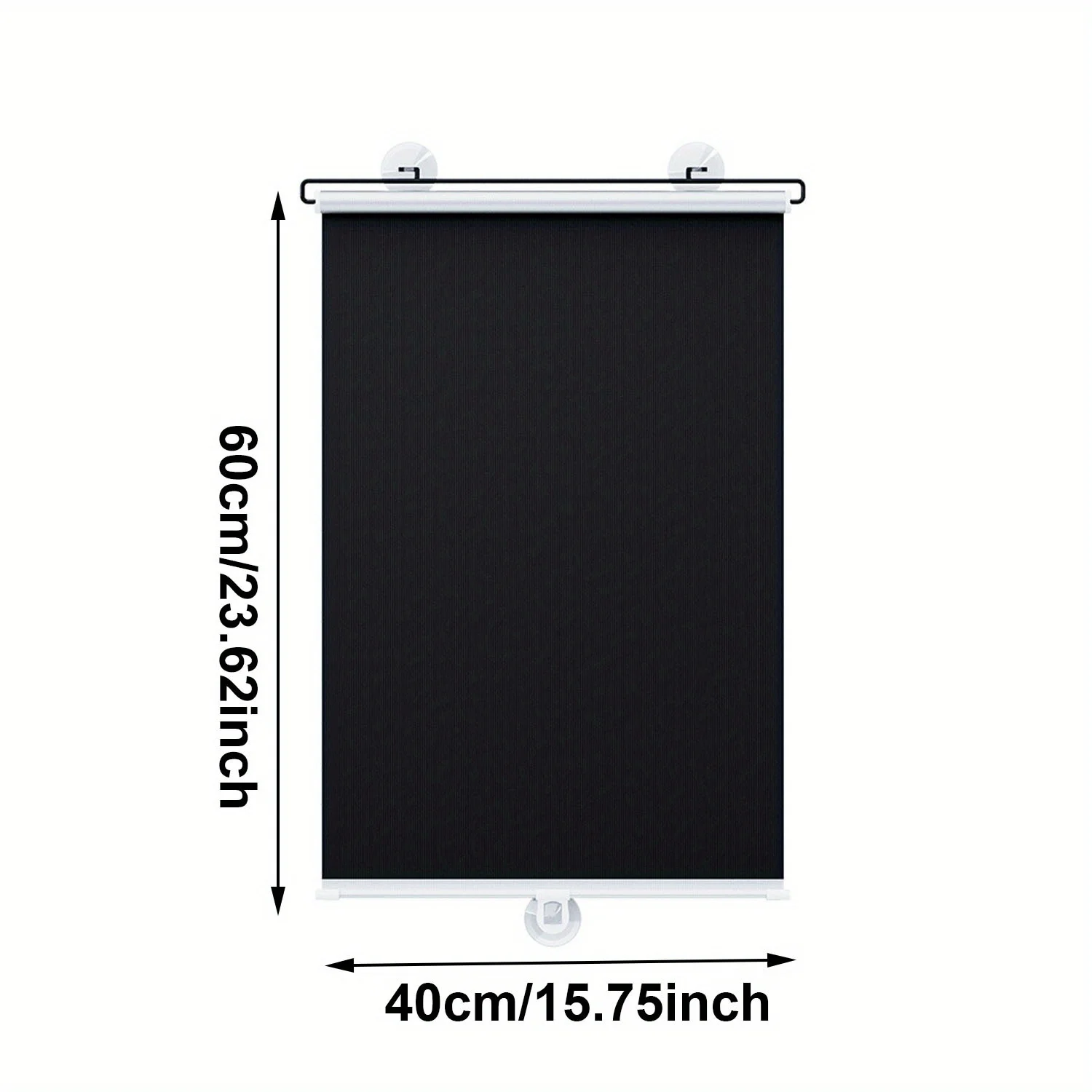 Roller Blinds With Suction Cup Blackout Bathroom Curtains Window Pleats