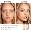 QIC Small Bottle Light Clear Nude Makeup BB Cream Non-Stripping Moisturizing Blocking Concealer Oil Control Foundation Cosmetics 3