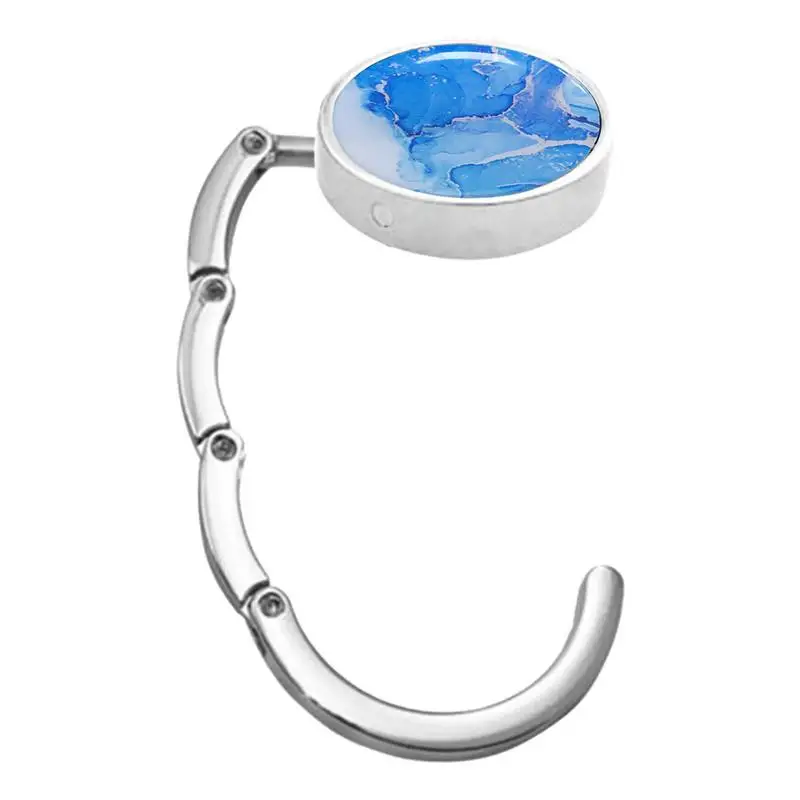 

1pcs Portable Fashion Folding Purse Handbag Bag Hanger Hook Holder Table Hook Unique Bag Parts Accessories