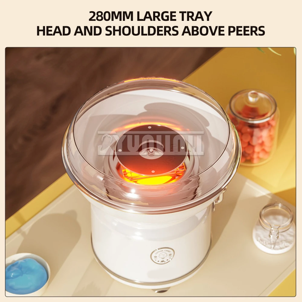 Household Electric Cotton Candy Maker Machine Children's Automatic Mini DIY Cotton Candy Machine 2