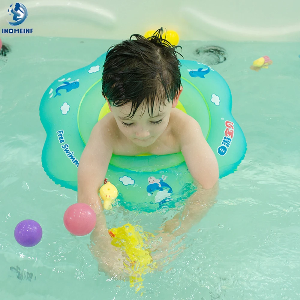 

Swimming Baby Brand Child Pool Float Eco-friendly 0.3mm Pvc Material Swimming Pool Armpit Inflatable Ring Swim&bath Accessories
