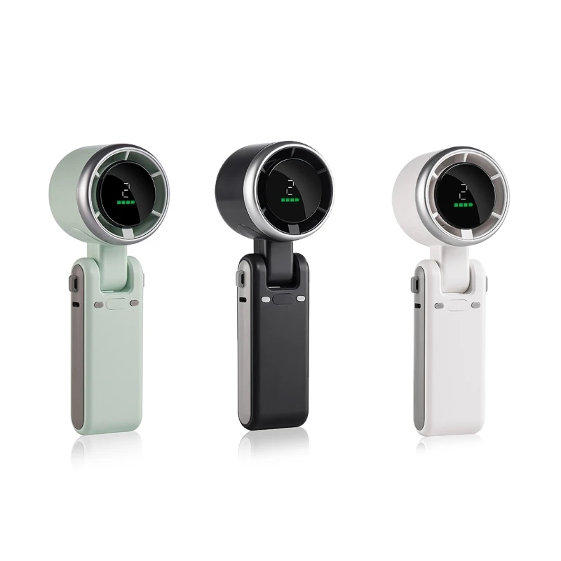 

Мини-карманный вентилятор с батарейным питанием, ручной турбовентилятор, расширенная батарея 3600 мАч, удобный для открытом