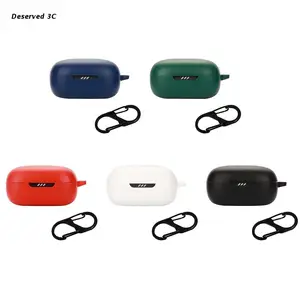 Funda de silicona para auriculares Nothing Ear 2, carcasa protectora  anticaída a prueba de golpes, estuche de transporte con gancho - AliExpress