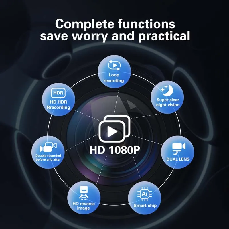 Dual Lens Car DVR
