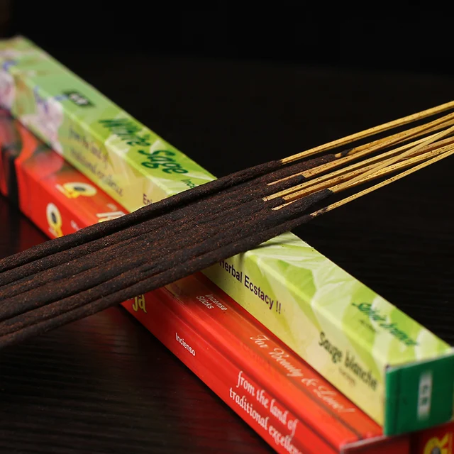 Új Hiteles Indiai Füstölő Botok Joss Tibeti Szantálfa Tiszta Természetes Aromaterápia Vegyes Szagú Füstök - Image 5