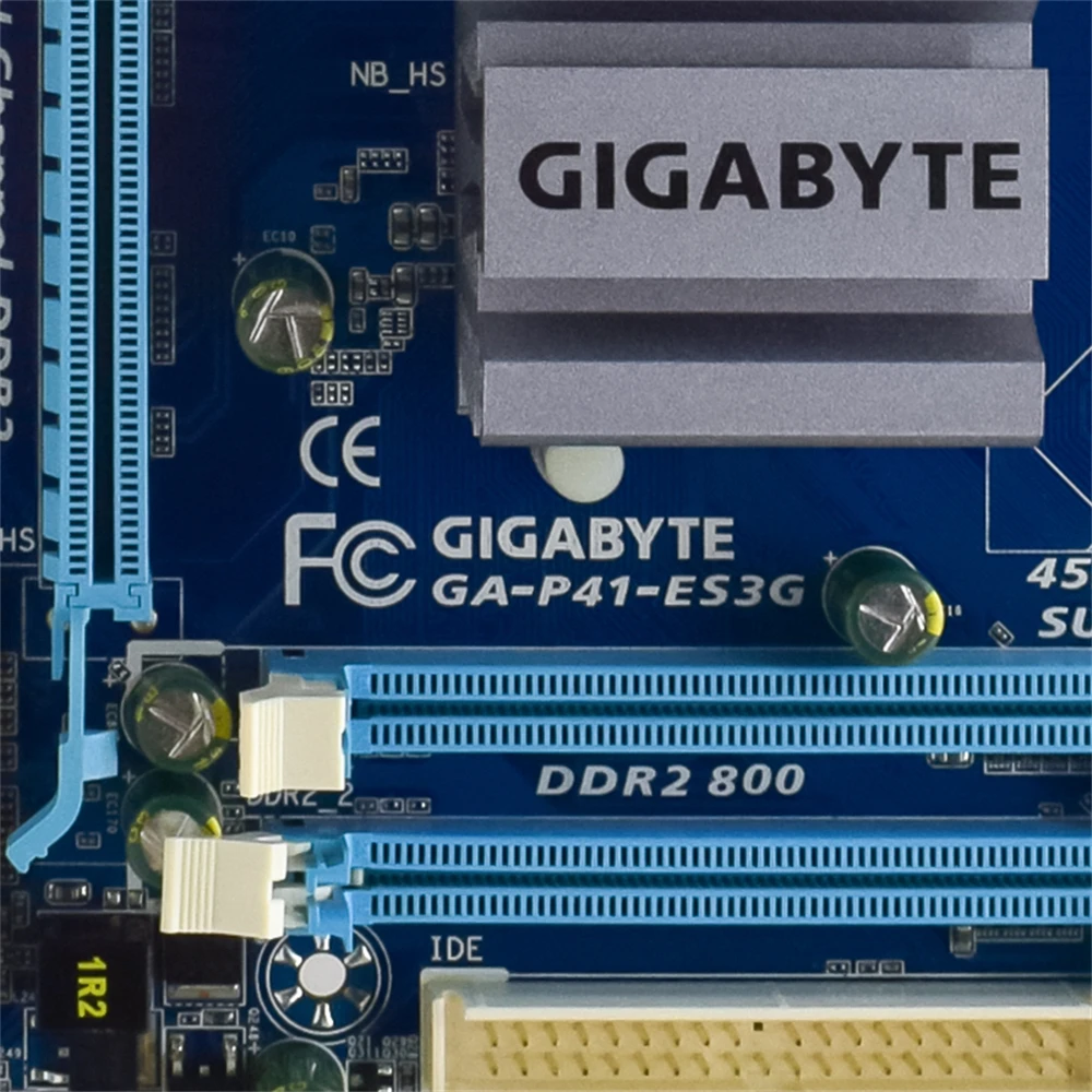 Soquete LGA775 Gigabyte GA-P41-ES3G Placa-mãe Intel G41