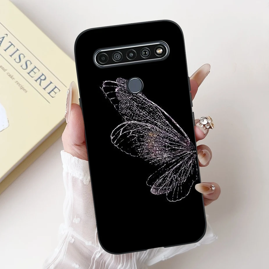 Cute Letters Cartoon Soft TPU Matte Phone Case Cover
