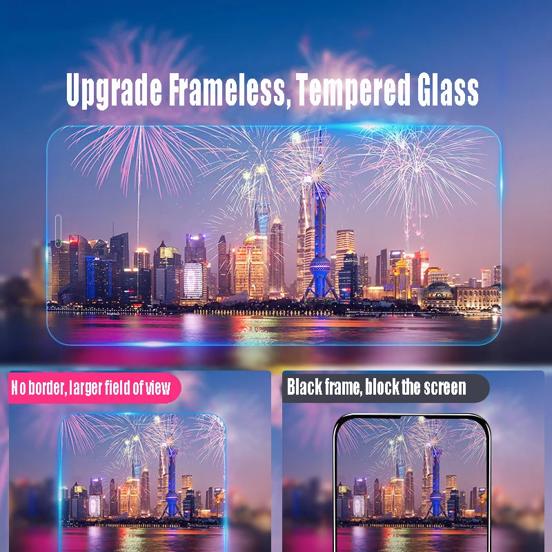 Ultimate Clarity Full Cover Tempered Glass Screen Protector - 3 Pack