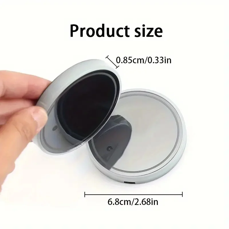 7 Colors Car Coasters Cup Holder LED Light Mats Bottle Light Sensor Atmosphere Interior Accessories Universal car coasters