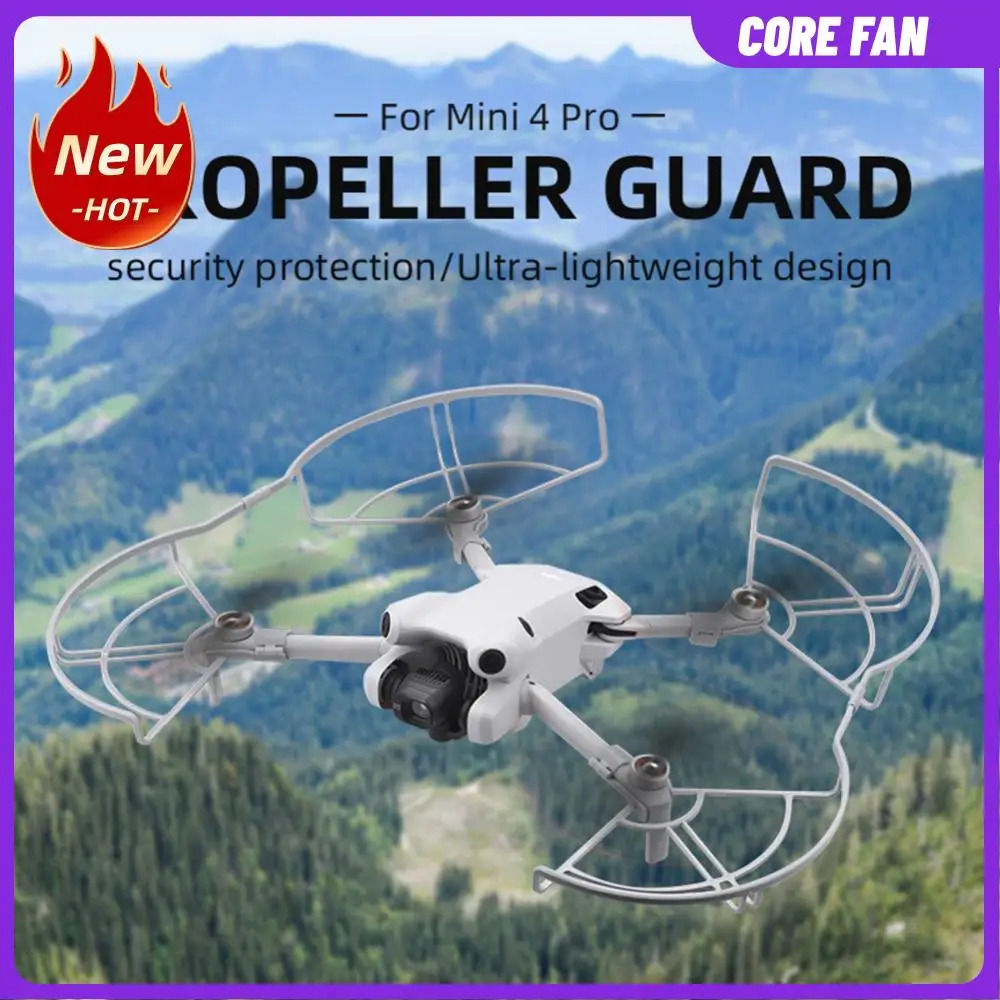 Propeller Guard Quick Release Drone Wings Cover Lightweight Propeller Protection Ring Guard for DJI Mini 4 Pro Drone Accessories