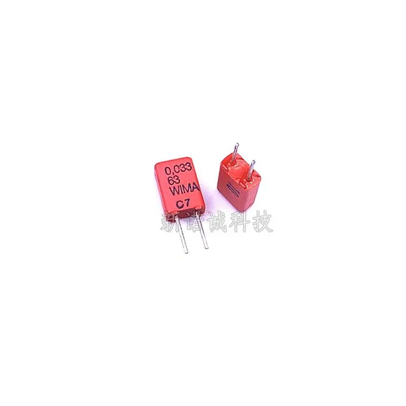 

10PCS/WIMA 63V 333 0.033UF 63V 33nF MKS02 Pin Distance 2.5 Audio Capacitor