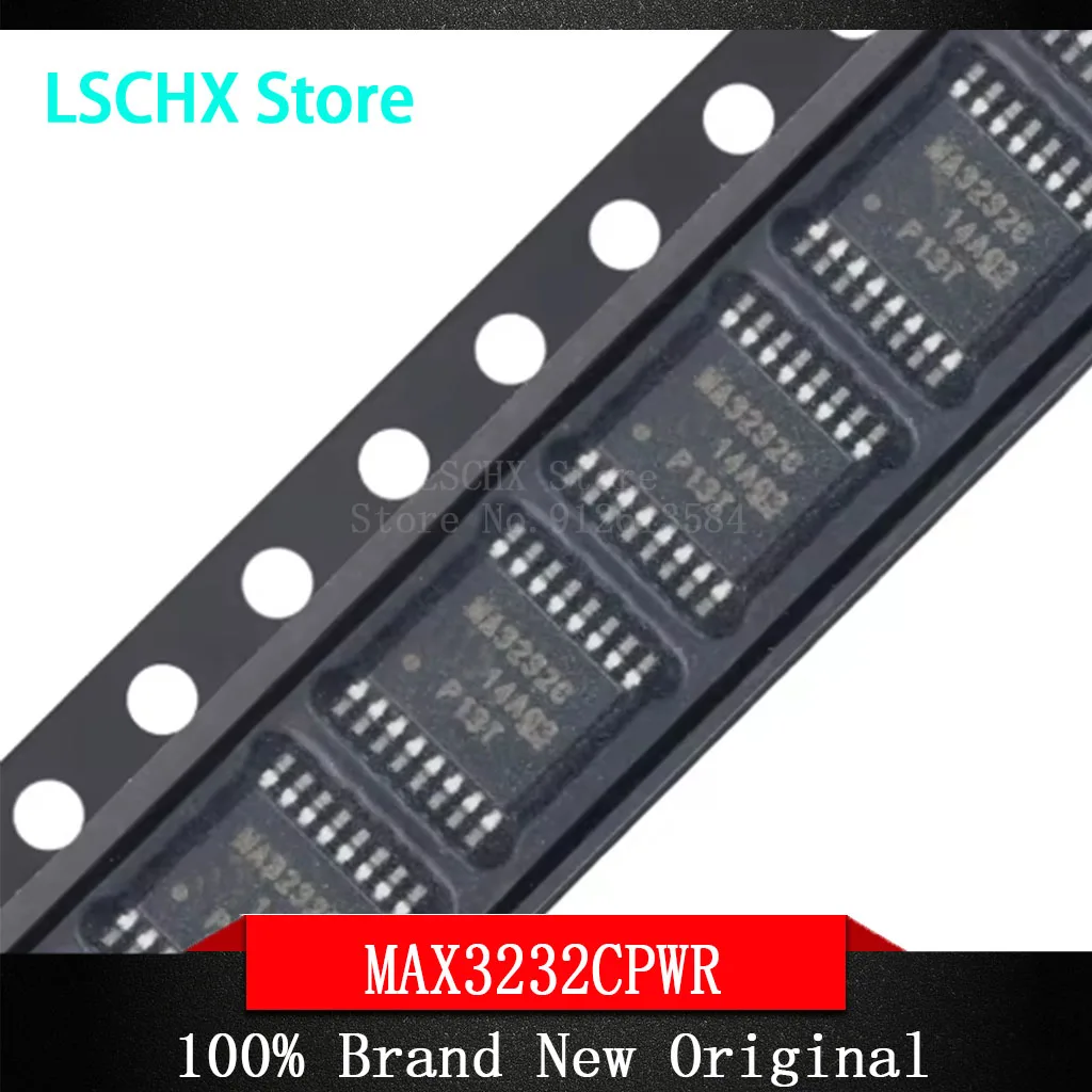

10 шт. MAX3232CPWR MAX3232CPWRE4 TSSOP-16 драйвер строки/чип приемника