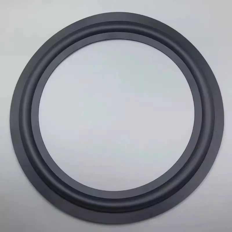 2Pcs 12 인치 스피커 고무 수리 서스펜션 서라운드 295MM 접이식 링 전체 범위 우퍼 스피커 교체 고무 가장자리