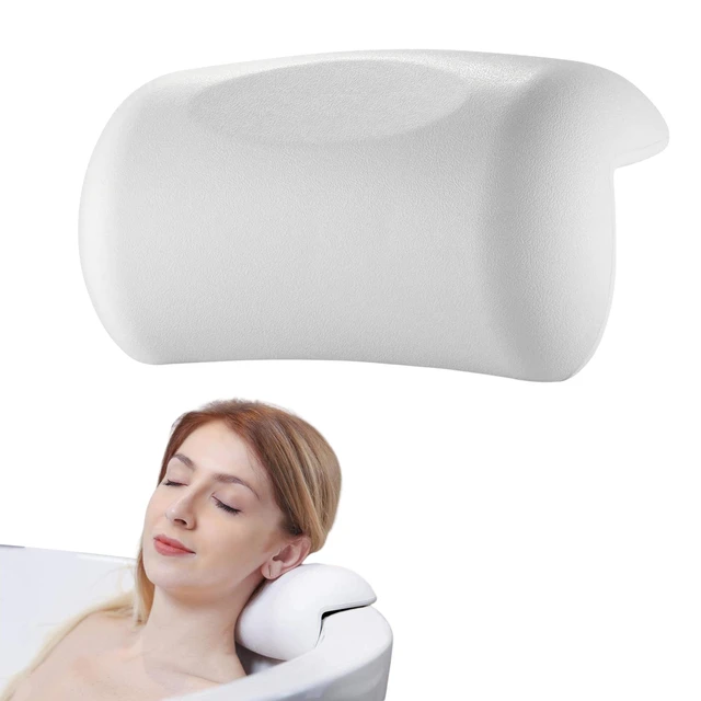 Luxury Ergonomic Bath Spa Tub Relax Pillow Cushion Headrest Neck Back  Support