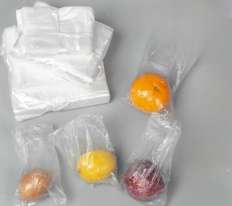 1000pcs Transparent Inner Plastic Bags Food Packag PE Low-pressure Flat Pocket Dust Moisture-proof Thin Storage Bag Flat Pocket 4
