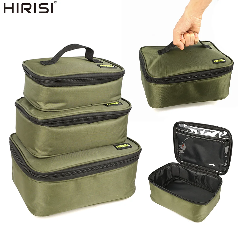 Sac carpe Hirisi grande capacité étanche PVC Oxford avec multiples poches pour moulinets et accessoires