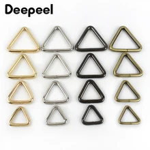 

Deepeel 10pcs 19/25/31/38mm Triangle Metal Buckles Adjuster Iron Ring Handbag Chain Hanger Connector Hardware Accessories BF311